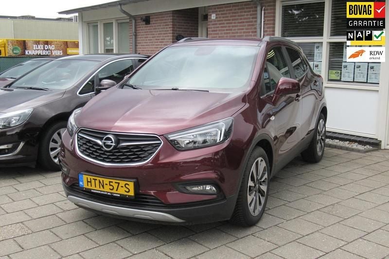 Rood Gebruikt 2018 Opel Mokka X Innovation SUV | € 16.990 (Eerlijke prijs) - Afbeelding 1/4