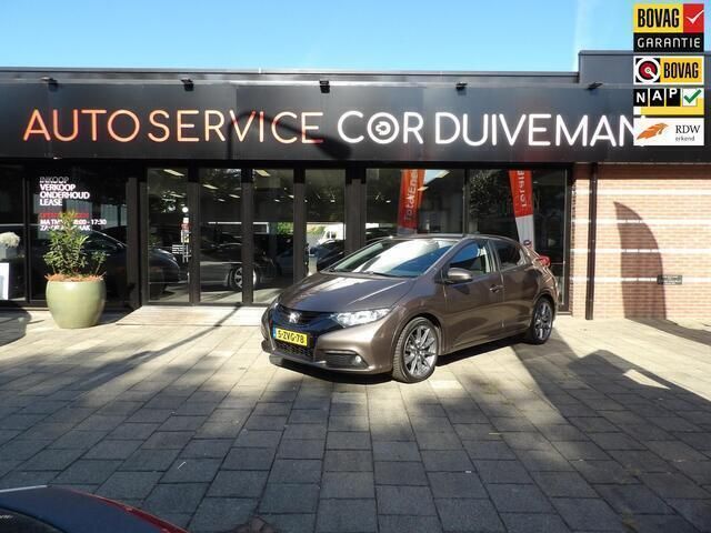 Bruin Gebruikt 2015 Honda Civic Elegance Hatchback | € 14.295 (Eerlijke prijs) - Afbeelding 1/4