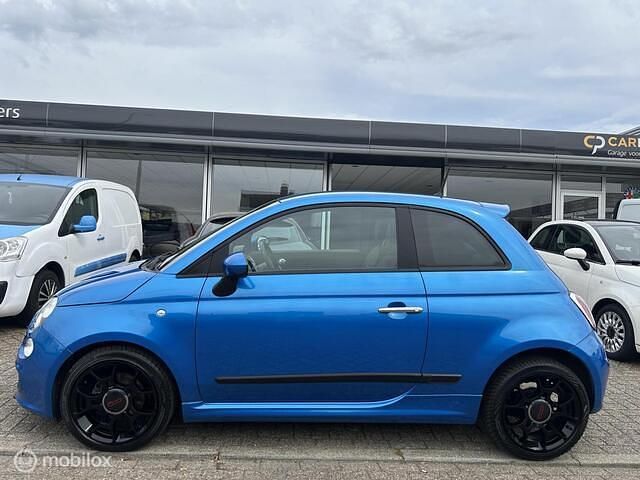 Blauw Gebruikt 2015 Fiat 500 Sport Hatchback | € 7.900 (Eerlijke prijs) - Afbeelding 1/4