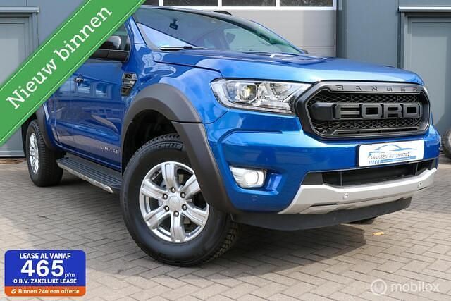 Blauw Gebruikt 2021 Ford Ranger Pickup | € 28.999 (Eerlijke prijs) - Afbeelding 1/4