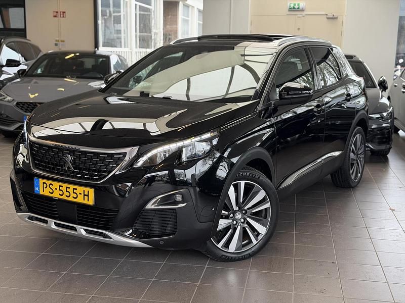 Zwart Occasion 2017 Peugeot 3008 GT-line SUV | € 18.950 (Eerlijke prijs) - Afbeelding 1/3