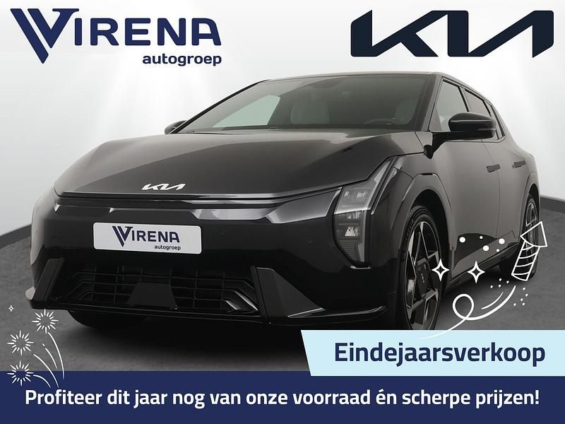 Zwart Nieuw 2025 Kia EV4 GT-Line Hatchback | € 42.695 (Eerlijke prijs) - Afbeelding 1/4