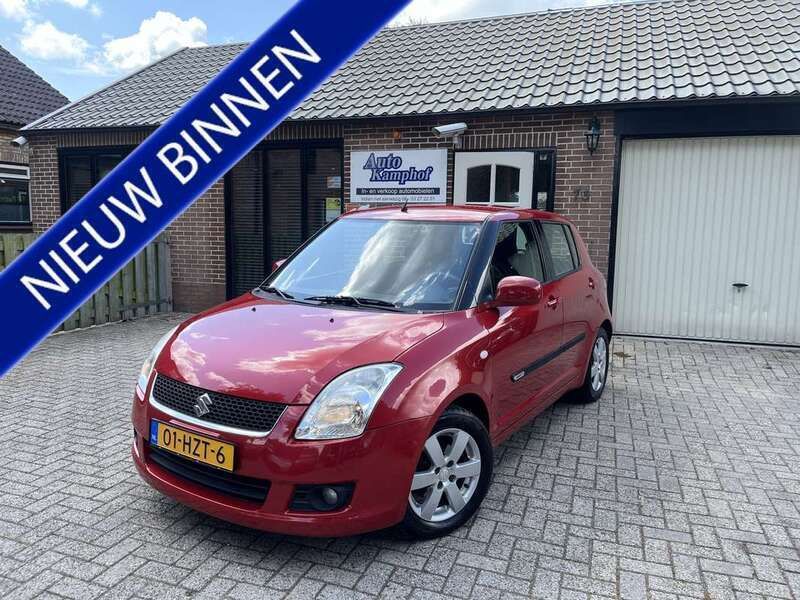 Rood Gebruikt 2009 Suzuki Swift Exclusive Hatchback | € 2.950 (Goede deal) - Afbeelding 1/4