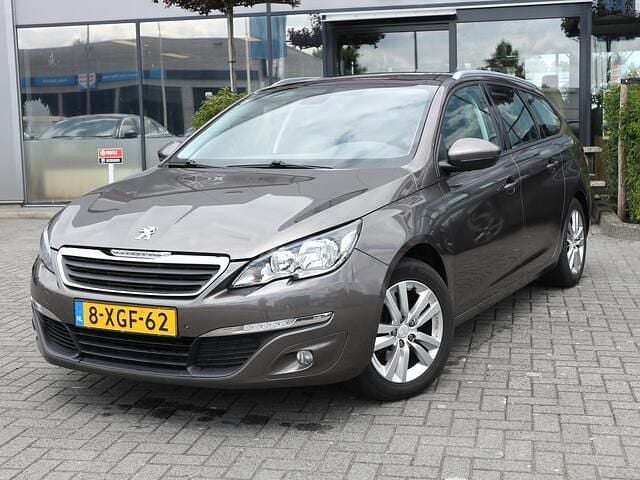 Grijs Gebruikt 2014 Peugeot 308 Active Stationwagen | € 2.500 (Super prijs) - Afbeelding 1/4