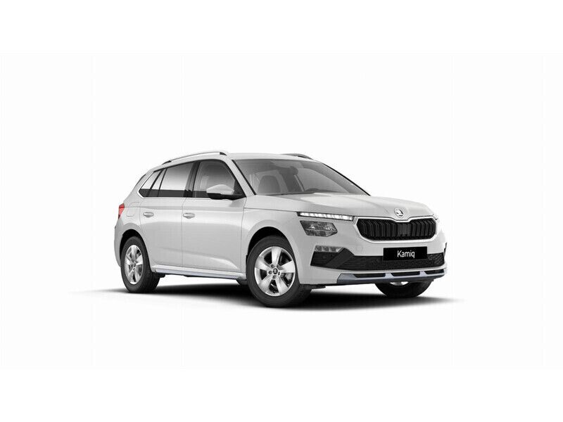 Wit Nieuw 2025 Skoda Kamiq Selection SUV | € 32.995 (Super prijs) - Afbeelding 1/4
