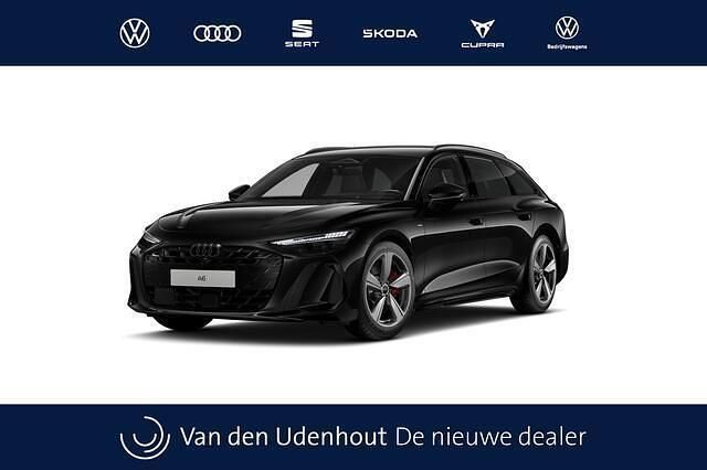 Zwart Nieuw 2025 Audi A6 Stationwagen | € 83.192 (Duur) - Afbeelding 1/4