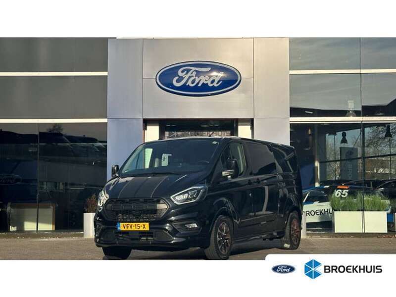 Zwart Gebruikt 2020 Ford Transit Custom Sport Van | € 30.900 (Duur) - Afbeelding 1/4