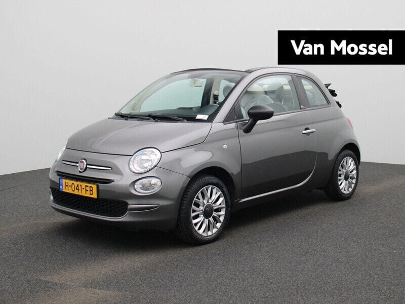 Grijs Gebruikt 2020 Fiat 500C Young Cabriolet | € 10.400 (Super prijs) - Afbeelding 1/4