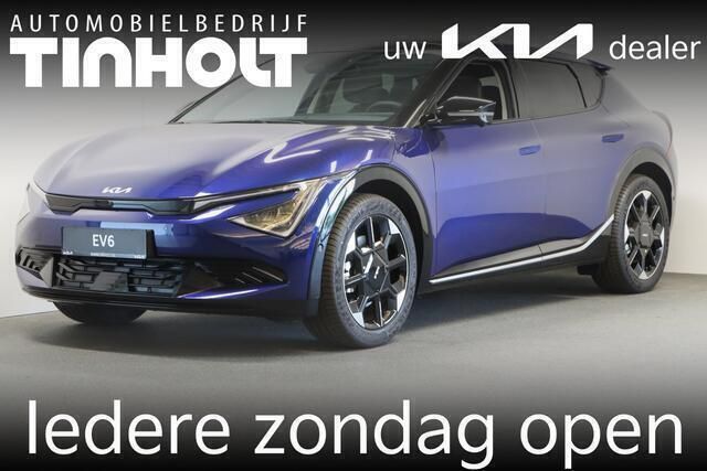 Blauw, metallic lak Occasion 2025 Kia EV6 Advance SUV | € 53.950 (Duur) - Afbeelding 1/4