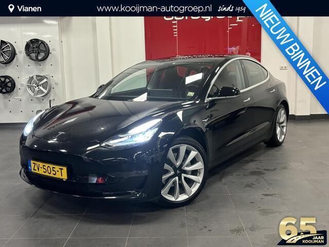 Occasion Tesla Model 3 Standard Range 239 kW (325 PK) 2019 Zwart Sedan