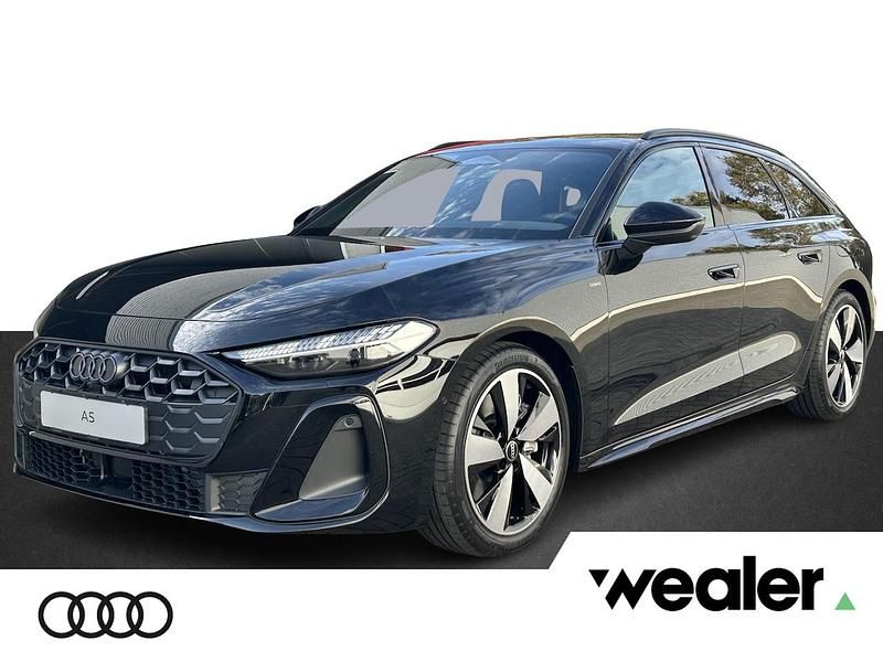 Zwart Nieuw 2025 Audi A5 Stationwagen | € 66.732 (Eerlijke prijs) - Afbeelding 1/4