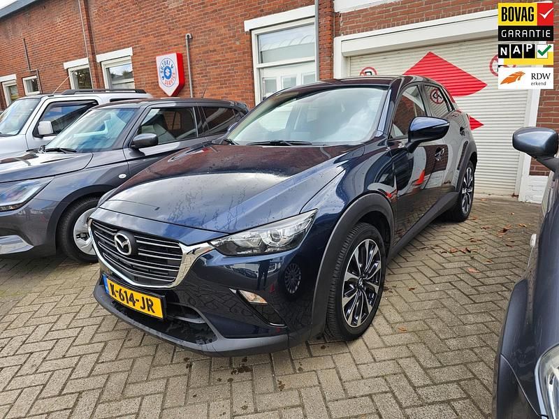 Blauw Gebruikt 2020 Mazda CX-3 Sportive SUV | € 19.950 (Goede deal) - Afbeelding 1/4