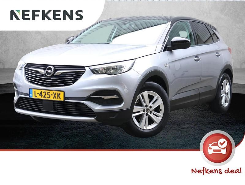 Grijs Gebruikt 2021 Opel Grandland X Elegance SUV | € 17.925 (Goede deal) - Afbeelding 1/3