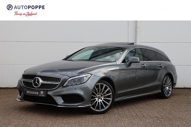 Grijs Gebruikt 2018 Mercedes CLS350 Shooting Brake Sport Edition Stationwagen | € 27.950 - Afbeelding 1/4