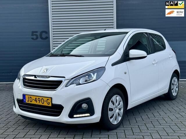 Wit Gebruikt 2016 Peugeot 108 Active Hatchback | € 5.250 (Eerlijke prijs) - Afbeelding 1/4
