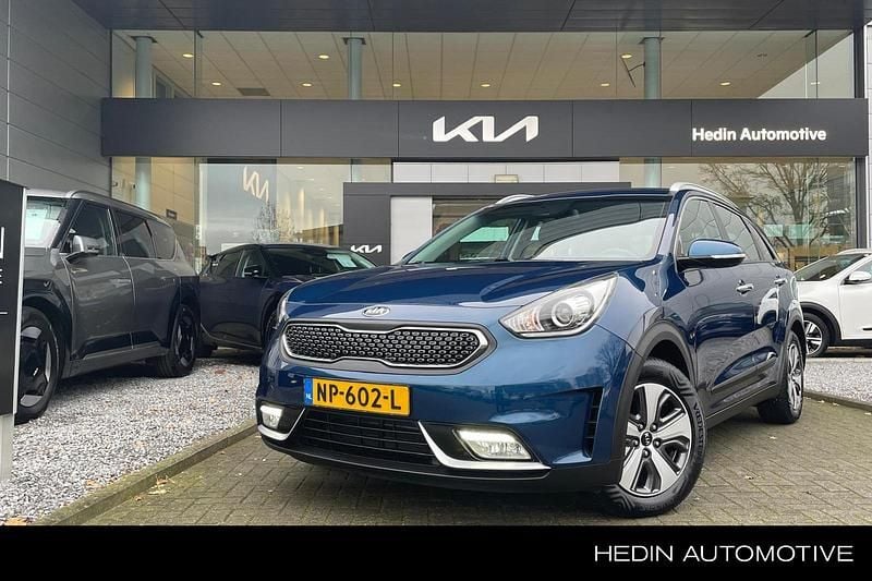 Blauw Gebruikt 2017 Kia Niro First Edition SUV | € 15.495 (Eerlijke prijs) - Afbeelding 1/4