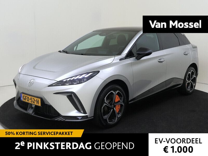 Grijs Gebruikt 2024 MG MG4 EV Hatchback | € 31.995 (Eerlijke prijs) - Afbeelding 1/3