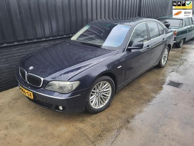 Occasion BMW 750 366 PK (269 kW) 2008 Blauw Sedan