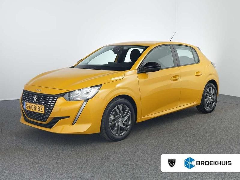 Geel Occasion 2022 Peugeot 208 Premium Hatchback | € 15.400 (Eerlijke prijs) - Afbeelding 1/4