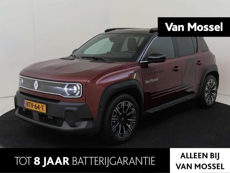 Rood Nieuw 2025 Renault 4 E-Tech Iconic SUV | € 39.440 - Afbeelding 1/4