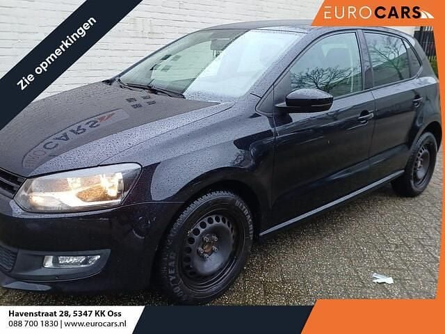 Zwart Occasion 2011 VW Polo Highline Hatchback | € 4.590 (Super prijs) - Afbeelding 1/4