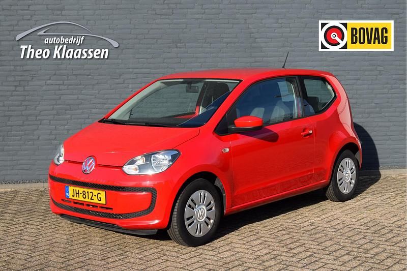 Rood Occasion 2016 VW up! move up! Hatchback | € 7.350 (Eerlijke prijs) - Afbeelding 1/4