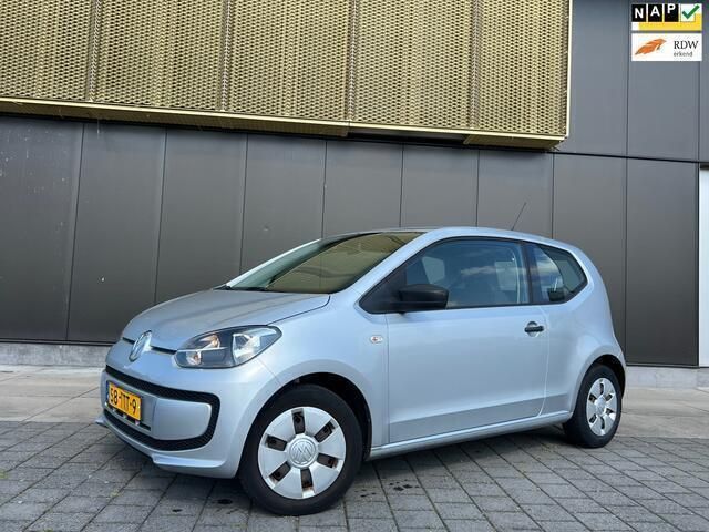Grijs, metallic lak Gebruikt 2012 VW up! take up! Hatchback | € 5.149 (Eerlijke prijs) - Afbeelding 1/4