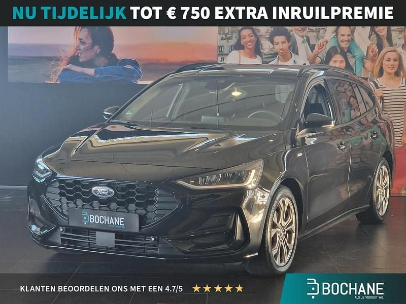 Zwart Gebruikt 2022 Ford Focus ST-Line Stationwagen | € 20.235 (Goede deal) - Afbeelding 1/4