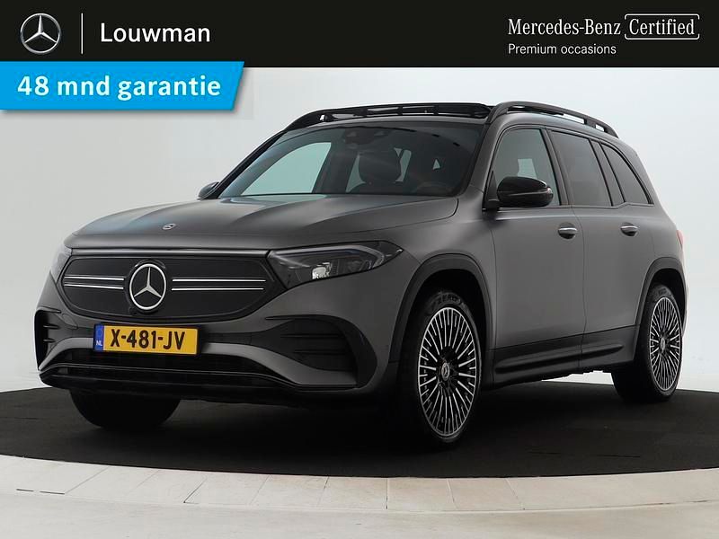 Grijs Gebruikt 2023 Mercedes EQB300 AMG line SUV | € 49.950 (Eerlijke prijs) - Afbeelding 1/4