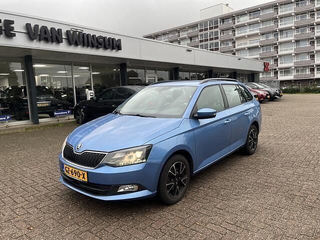 Blauw Gebruikt 2015 Skoda Fabia Ambition Stationwagen | € 5.950 (Super prijs) - Afbeelding 1/4