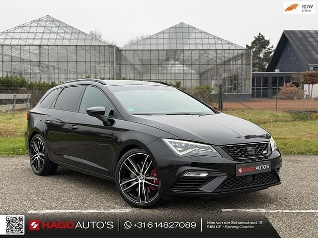 Zwart (metallic) Gebruikt 2017 Cupra Leon Stationwagen | € 20.990 (Goede deal) - Afbeelding 1/4