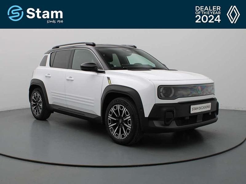 Wit Nieuw 2025 Renault 4 E-Tech Iconic SUV | € 34.490 (Eerlijke prijs) - Afbeelding 1/4