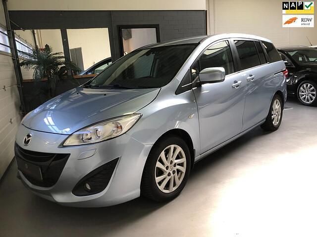 Grijs Gebruikt 2011 Mazda 5 MPV | € 7.899 (Eerlijke prijs) - Afbeelding 1/4