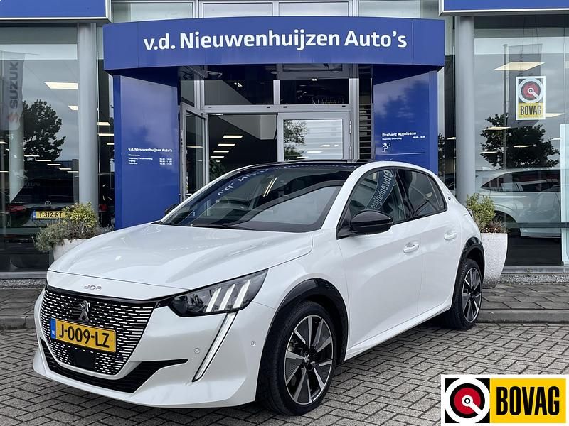 Wit Gebruikt 2020 Peugeot e-208 GTi Hatchback | € 20.950 (Duur) - Afbeelding 1/4