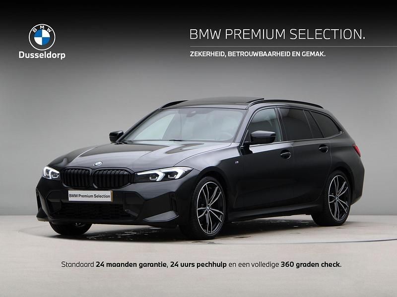 Zwart Gebruikt 2024 BMW 318 M Sport Stationwagen | € 45.950 (Duur) - Afbeelding 1/4