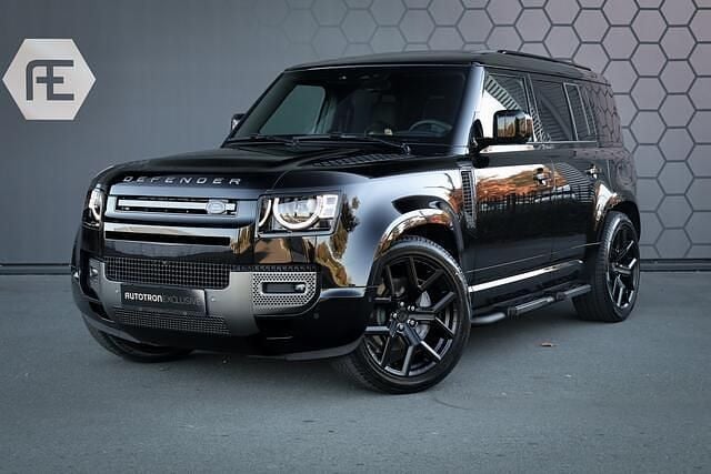 Zwart Nieuw 2025 Land Rover Defender SE Dynamic SUV | € 105.600 (Super prijs) - Afbeelding 1/4