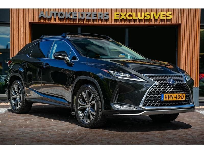 Zwart Gebruikt 2020 Lexus RX450h SUV | € 49.900 (Goede deal) - Afbeelding 1/4