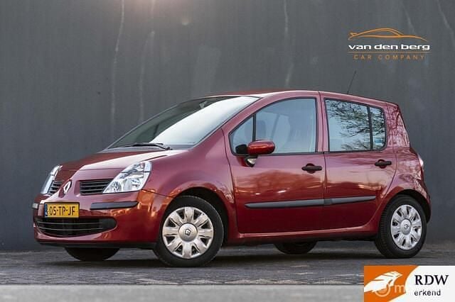 Rood Occasion 2006 Renault Modus MPV | € 2.950 (Eerlijke prijs) - Afbeelding 1/4