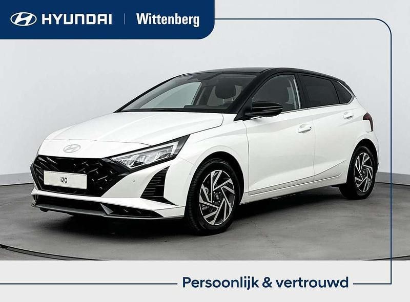 Wit Nieuw 2024 Hyundai i20 Premium Hatchback | € 32.095 (Eerlijke prijs) - Afbeelding 1/3