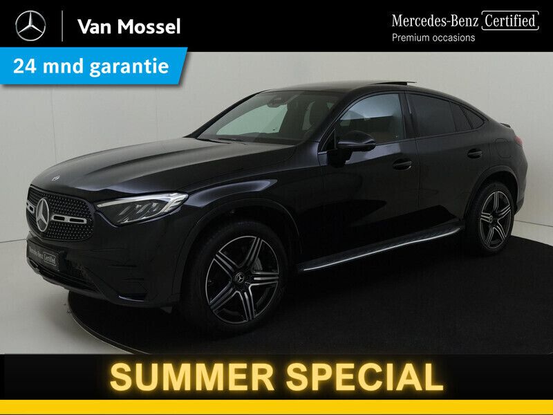 Zwart Gebruikt 2024 Mercedes GLC300 AMG line Coupé | € 79.945 - Afbeelding 1/4