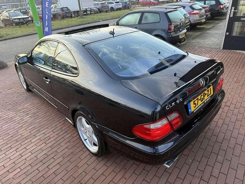 Occasion Mercedes CLK55 AMG AMG 347 PK (255 kW) 2001 Zwart Coupé