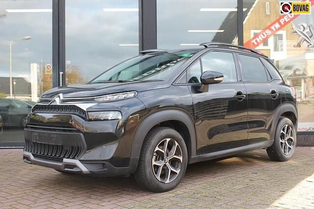 Zwart Gebruikt 2024 Citroën C3 Aircross PureTech SUV | € 18.450 (Super prijs) - Afbeelding 1/4