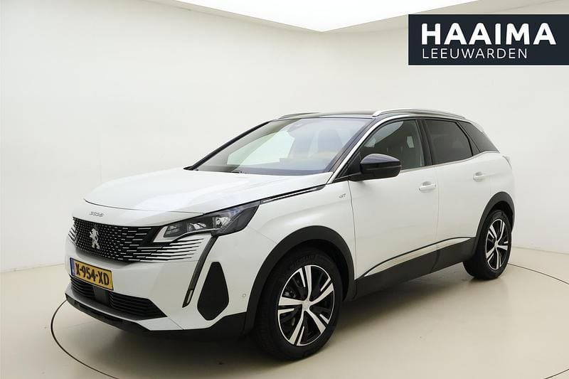 Wit Occasion 2024 Peugeot 3008 GT SUV | € 30.445 (Super prijs) - Afbeelding 1/4