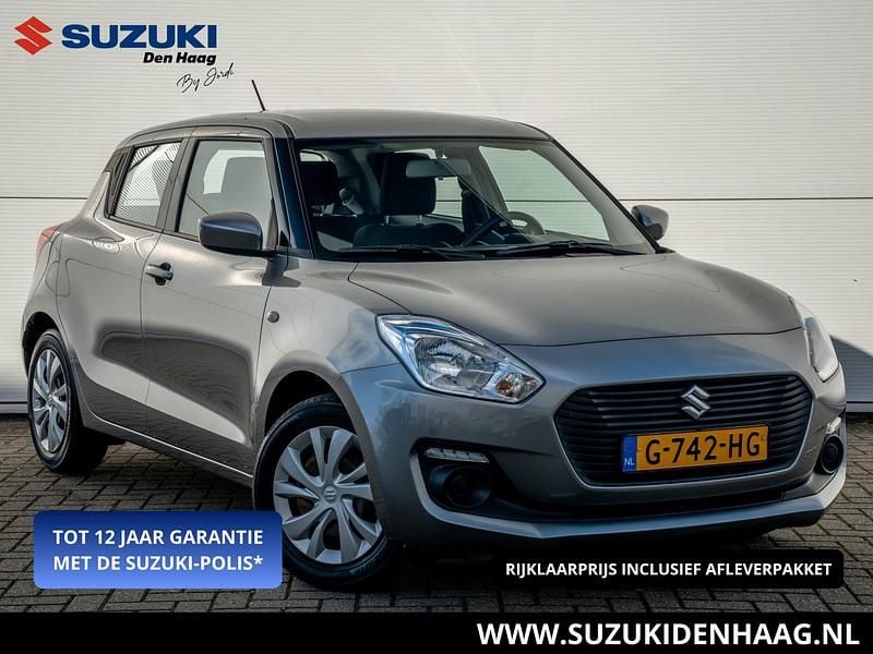 Grijs Gebruikt 2019 Suzuki Swift Comfort Hatchback | € 11.950 (Goede deal) - Afbeelding 1/3