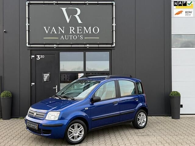 Blauw (metallic) Occasion 2008 Fiat Panda Emotion Hatchback | € 3.250 (Iets duurder) - Afbeelding 1/4