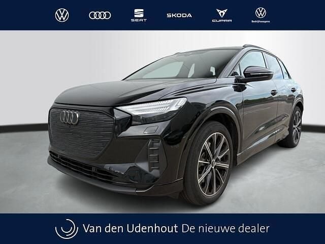 Zwart Gebruikt 2021 Audi Q4 e-tron Advanced Plus SUV | € 30.950 (Eerlijke prijs) - Afbeelding 1/4