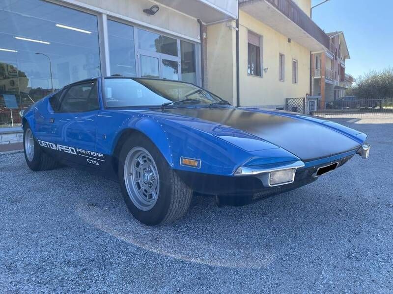 Blauw Gebruikt 1976 De Tomaso Pantera Coupé | € 180.000 - Afbeelding 1/4