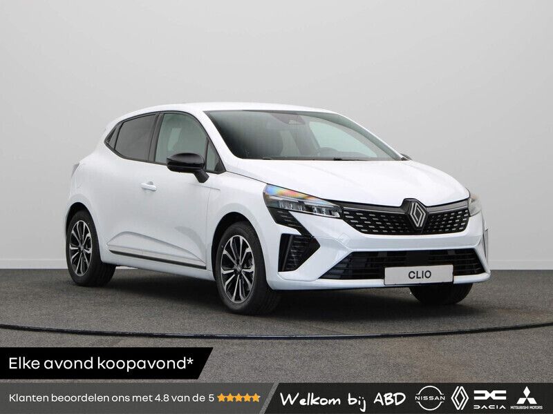 Wit Nieuw 2025 Renault Clio V Techno Hatchback | € 26.440 (Eerlijke prijs) - Afbeelding 1/3