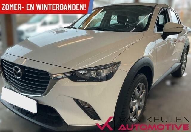 Wit Gebruikt 2018 Mazda CX-3 Prime-Line SUV | € 14.949 (Eerlijke prijs) - Afbeelding 1/4