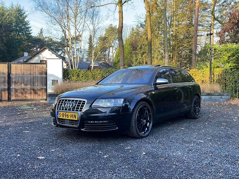 Zwart, metallic lak Gebruikt 2006 Audi S6 S-Line Stationwagen | € 19.950 - Afbeelding 1/4